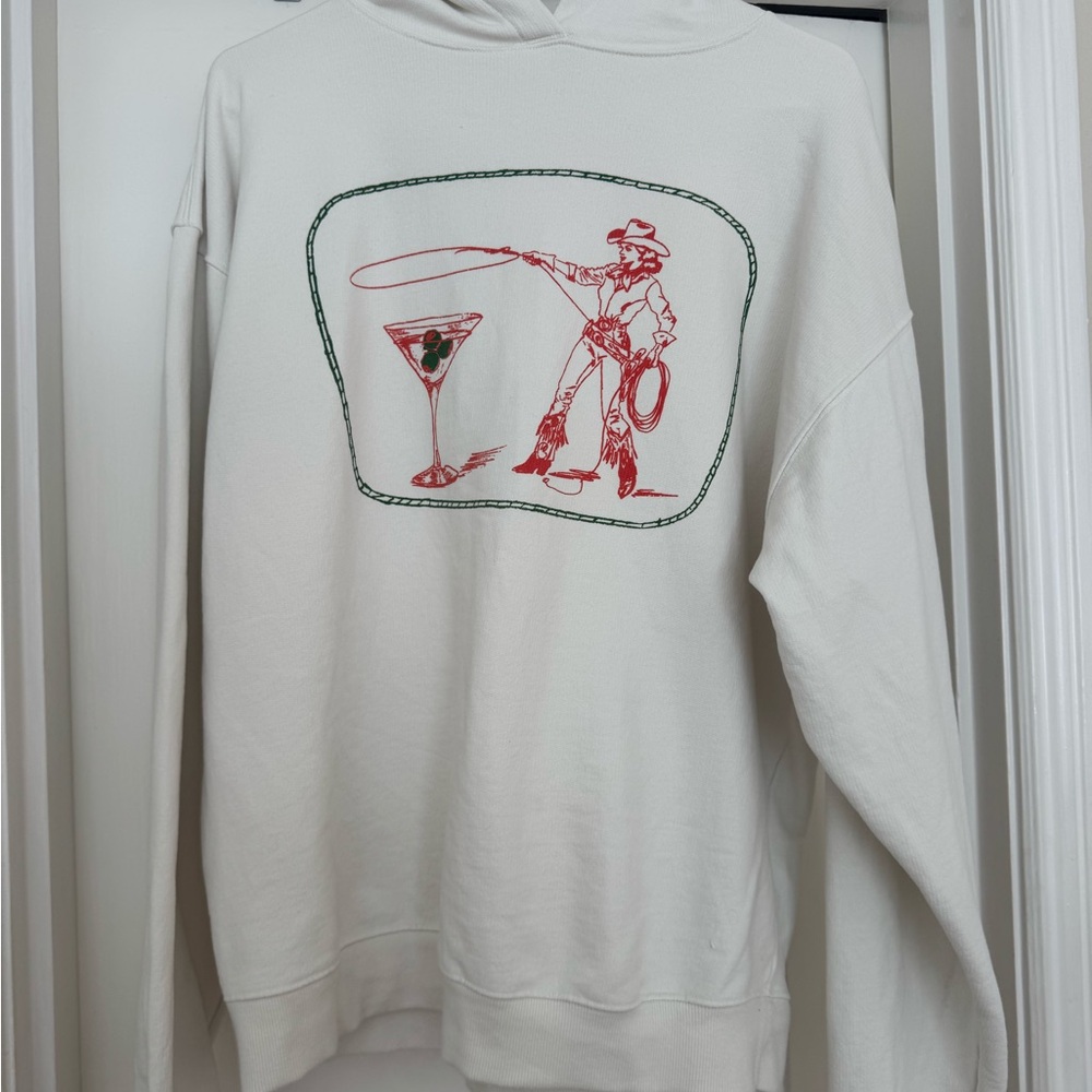 Cowgirl Martini graphic hoodie